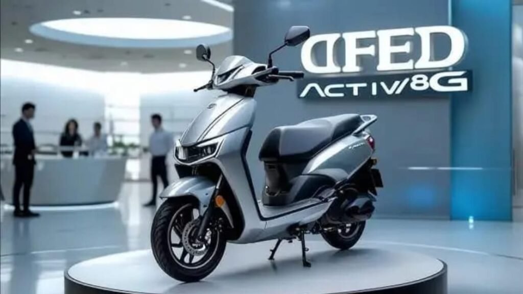 Efficient and Stylish – Discover the Honda Activa 8G Scooter 2025 with 95 KMPL Mileage at Just ₹80,000 Rupees-