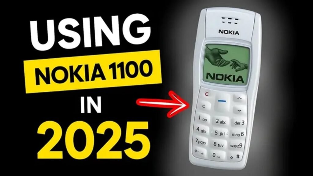New Nokia 1100 – Durable, Stylish, and Week-Long Battery Life in 4 Colors